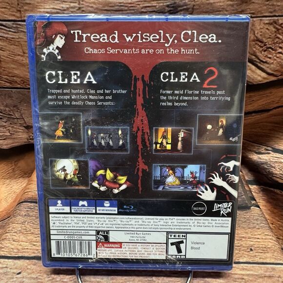 Clea Complete Collection PS4 Limited Run Sony PlayStation 4 New Sealed Sekai - Picture 2 of 6
